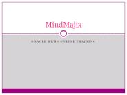 Oracle HRMS Online Training