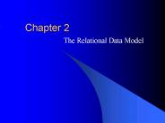 The Relational Data Model