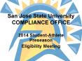 San Jose State University COMPLIANCE OFFICE PowerPoint PPT Presentation