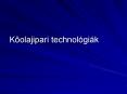 Koolajipari technol PowerPoint PPT Presentation