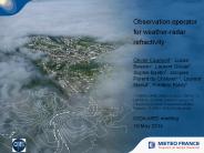Observation operator for weather-radar refractivity