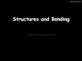 Structures and Bonding PowerPoint PPT Presentation