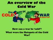 An overview of the Cold War