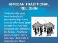 AFRICAN TRADITIONAL RELIGION PowerPoint PPT Presentation