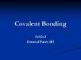 Covalent Bonding PowerPoint PPT Presentation