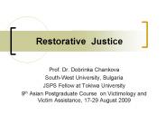 Restorative Justice