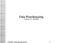 Data Warehousing Version 5.0 - 10/13/99 PowerPoint PPT Presentation