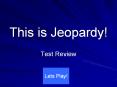 This is Jeopardy! PowerPoint PPT Presentation