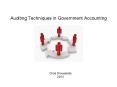 Auditing Techniques in Government Accounting PowerPoint PPT Presentation