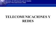 TELECOMUNICACIONES Y REDES