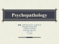 Psychopathology PowerPoint PPT Presentation
