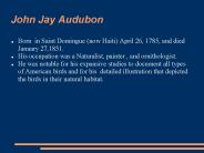 John Jay Audubon