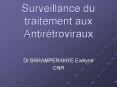 Surveillance du traitement aux  Antir PowerPoint PPT Presentation