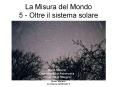 La Misura del Mondo 5 - Oltre il sistema solare PowerPoint PPT Presentation