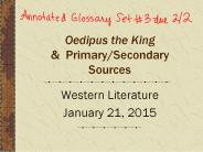Oedipus the King