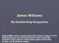 James Williams PowerPoint PPT Presentation