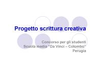Progetto scrittura creativa
