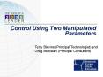 Control Using Two Manipulated Parameters PowerPoint PPT Presentation