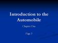Introduction to the Automobile PowerPoint PPT Presentation
