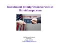 Investment Immigration Service at Harrislawpa.com PowerPoint PPT Presentation