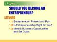 SHOULD YOU BECOME AN ENTREPRENEUR? PowerPoint PPT Presentation