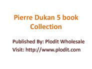 Pierre Dukan 5 book Collection
