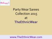 Party Wear Sarees Collection 2015