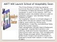 AAFT Will Launch School of Hospitality Soon PowerPoint PPT Presentation