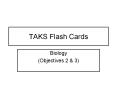 TAKS Flash Cards PowerPoint PPT Presentation