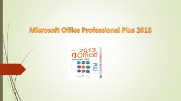 Microsoft Office Professional Plus 2013