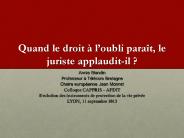 Quand le droit 