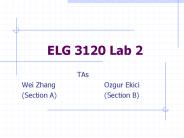 ELG 3120 Lab 2