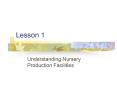 Understanding Nursery Production Facilities PowerPoint PPT Presentation