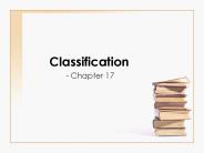 Classification PowerPoint PPT Presentation