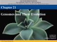Genomes and Their Evolution PowerPoint PPT Presentation