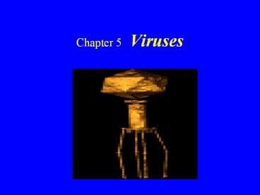 Chapter 5 Viruses