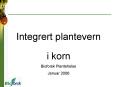 Integrert plantevern PowerPoint PPT Presentation