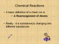 Chemical Reactions PowerPoint PPT Presentation