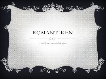 Romantiken