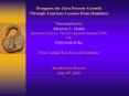 Prospects for Zero Poverty Growth  Through Tourism: Lessons from Dominica Presentation by Atherton E. Martin Executive Director, The Development Institute (TDI) Ltd. Delivered at the First Annual Eco Fest of Dominica  Rosalie Eco Resort May 4th 2009 PowerPoint PPT Presentation