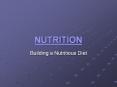NUTRITION PowerPoint PPT Presentation
