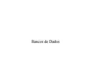 Bancos de Dados