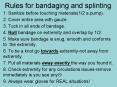 Rules for bandaging and splinting PowerPoint PPT Presentation