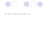 APRENDIZAJE SOCIAL