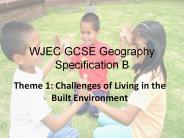 WJEC GCSE Geography Specification B