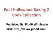 Paul Hollywood Baking 2 Book Collection