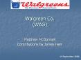 Walgreen Co. (WAG) PowerPoint PPT Presentation