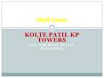 kolte patil kp towers PowerPoint PPT Presentation