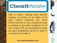 Same Day Waste Removal Service - Clear it Waste