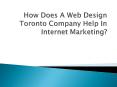 How To Work Web Design Toronto Company PowerPoint PPT Presentation